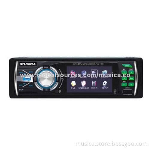 3-inch MP4 player with screen car radio